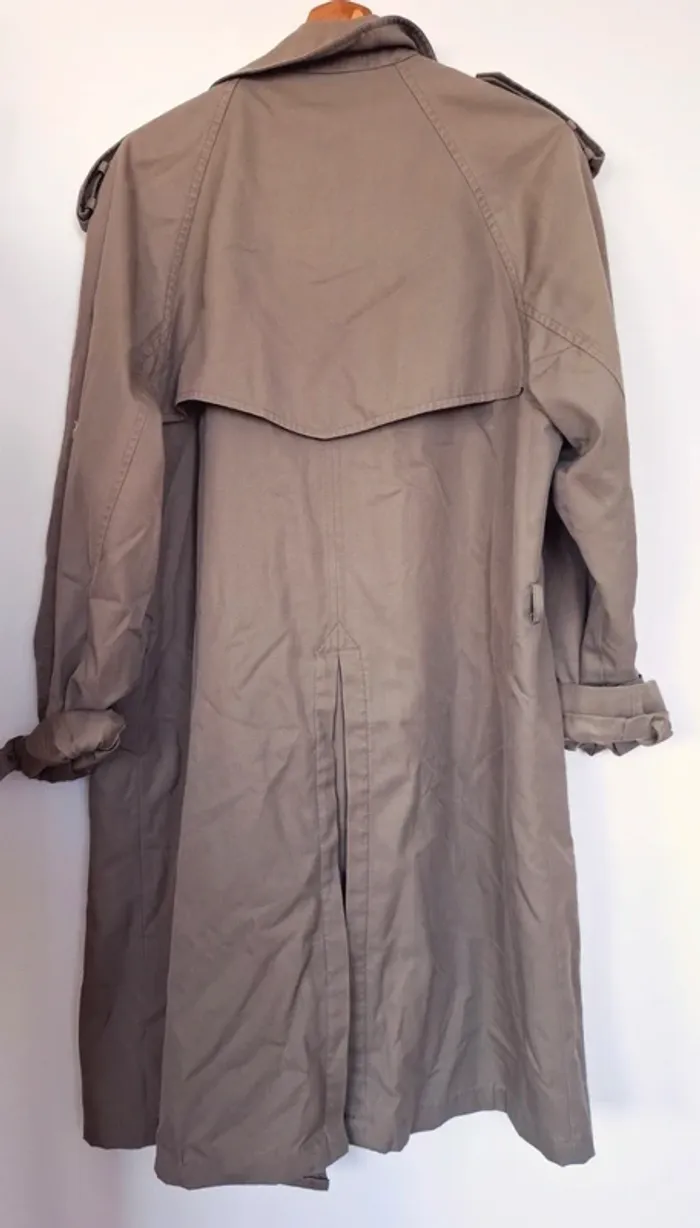 Trench kaki oversize – Taille XL – Bartsons Vintage 🌿 - photo numéro 3