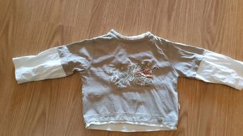 tee shirt Disney 18 mois beige