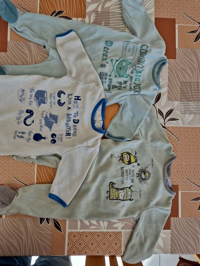 Lot de 3 pyjamas