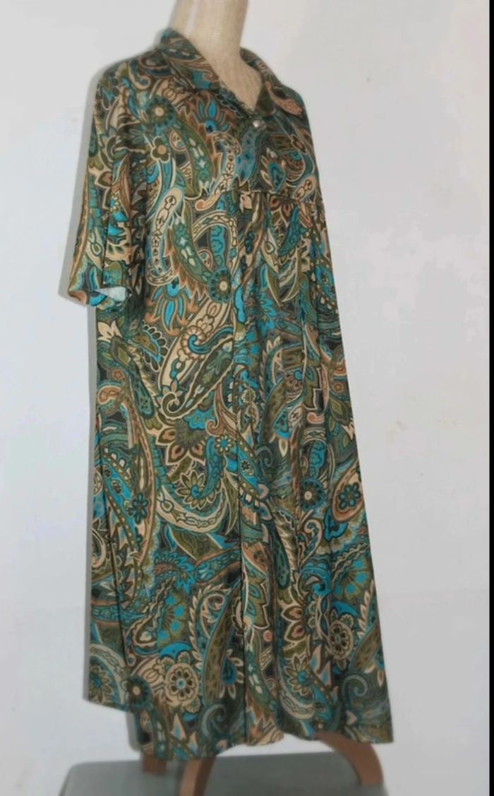 Robe demi-saison multicolore - Damart - 54 - photo numéro 4