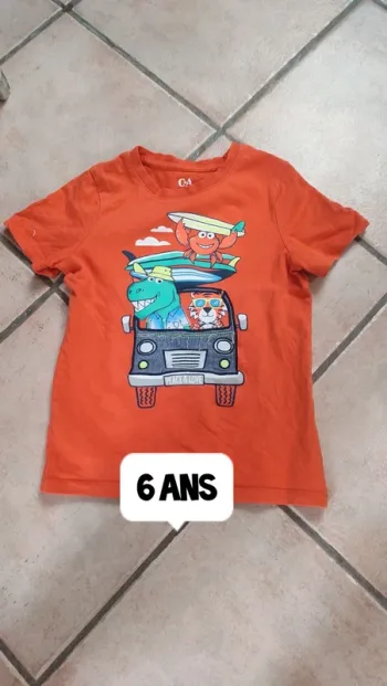T-shirt animaux C&A