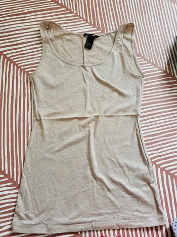 Débardeur beige H&M