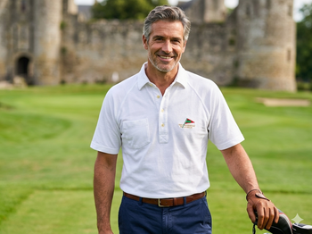 Polo blanc Golf du Chateau de la Salle Taille 3 Fairgolf