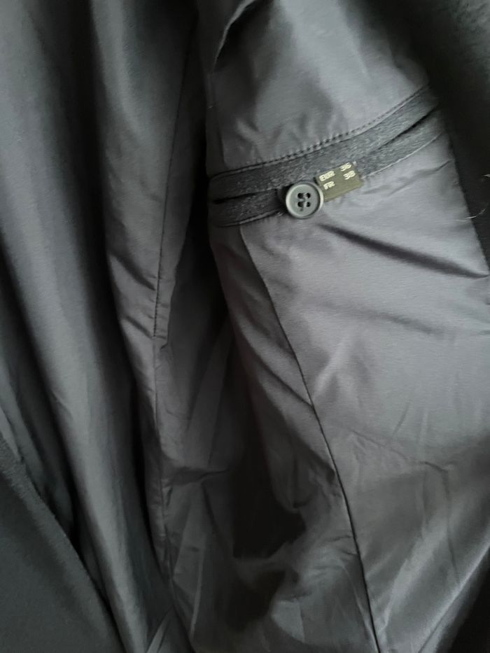 Manteau long bleu marine - photo numéro 9