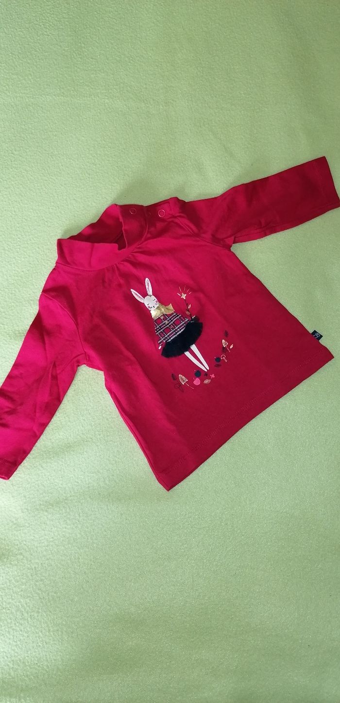 T-shirt manches longues fille