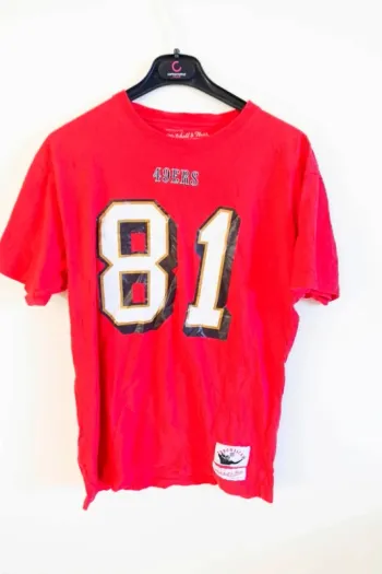 C49 t-shirt rouge Mitchell&Ness M
