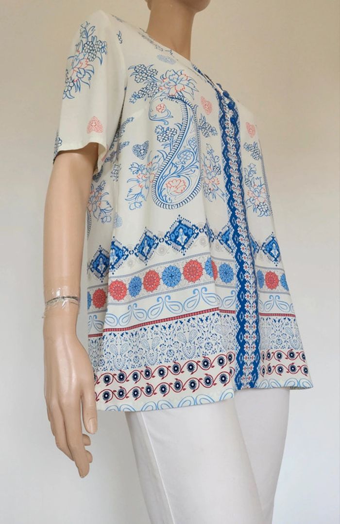 Blouse à motifs Dressin T.40 - photo numéro 2