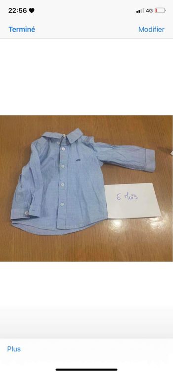 Chemise manche longue