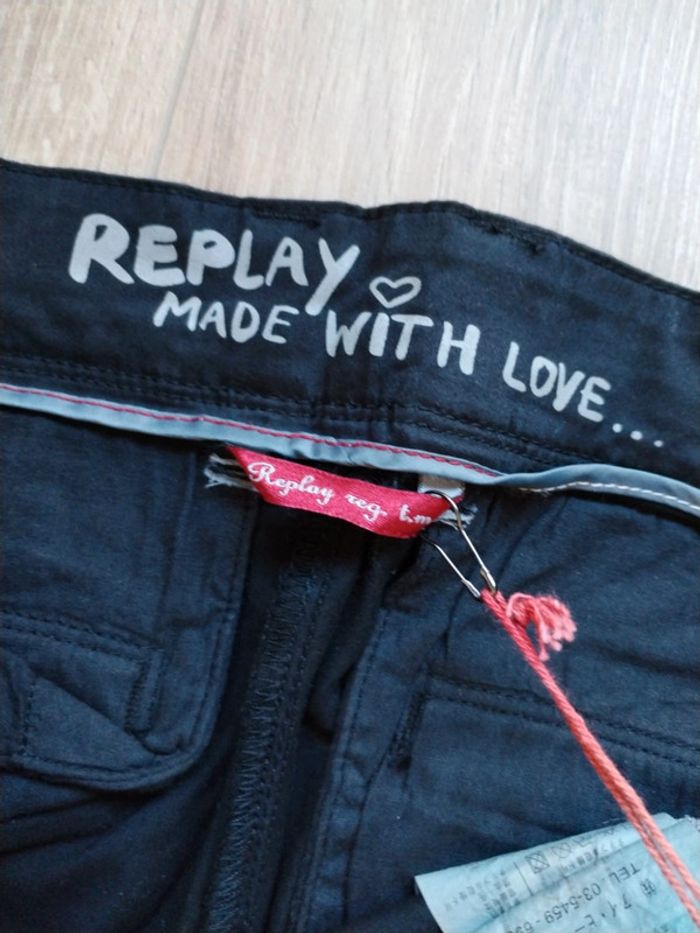 Pantalon Replay Femme Neuf - photo numéro 7