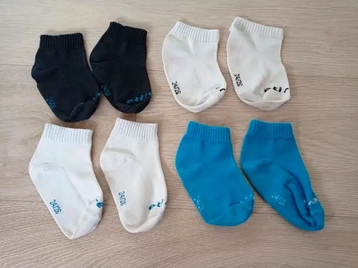 Lot de 4 paires de chaussettes Etirel 24/26