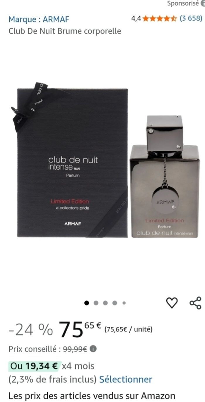 Parfum  neuf jamais ouverte - photo numéro 4
