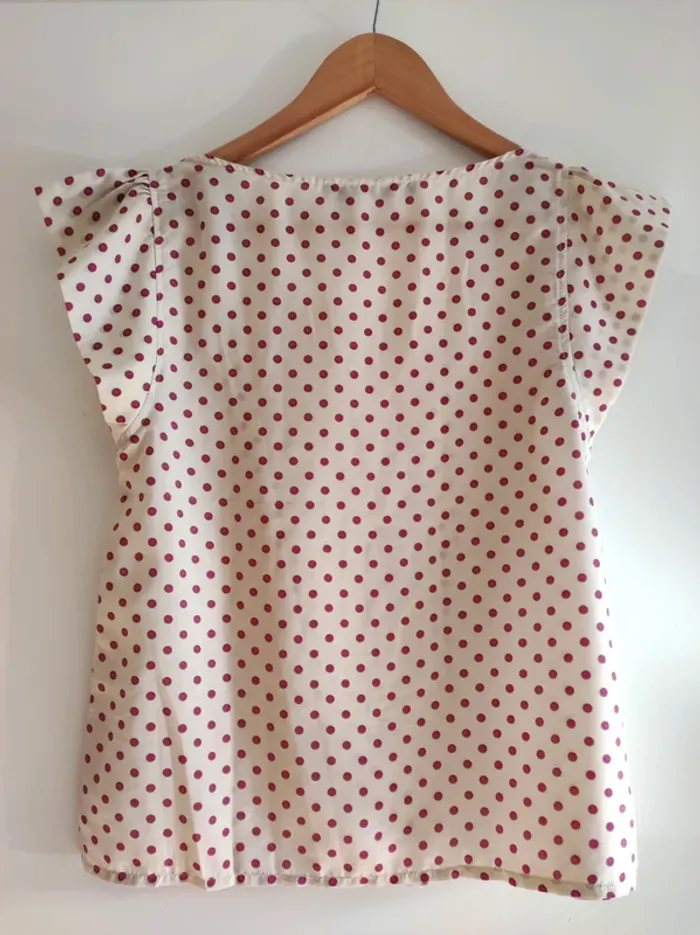Top à pois - Zara - photo numéro 6