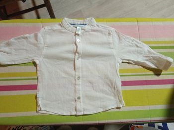 Chemise coton Blanche