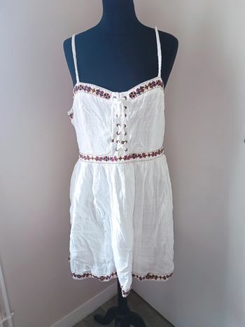Robe fleurie superdry 42