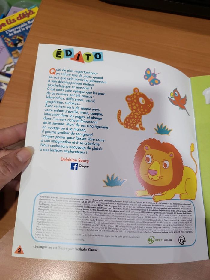 Toupie jeux spécial savane - photo numéro 4