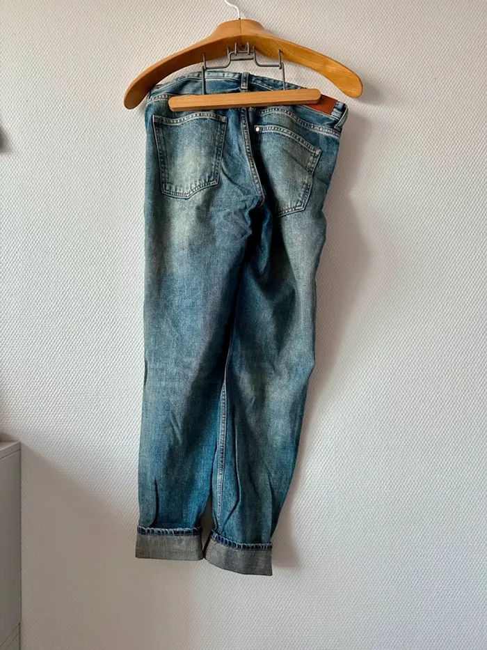 Jean boyfriend low waist - photo numéro 3