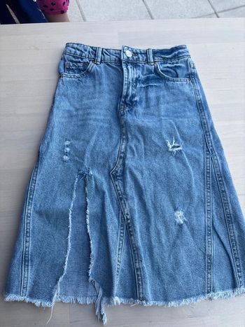 Jupe en jeans Zara taille 9 ans