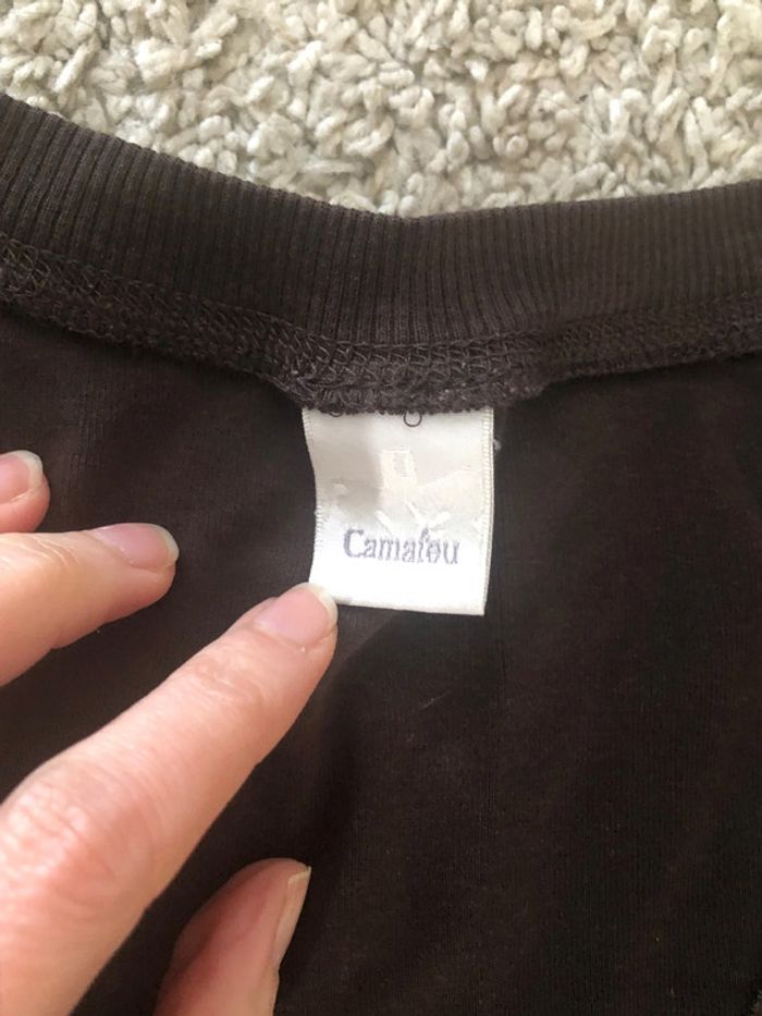 Haut manches courtes taille 2 camaïeu - photo numéro 4