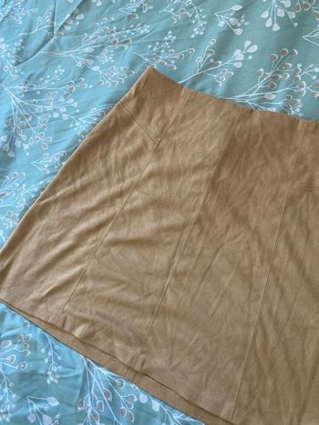 Jupe effet daim taille 36