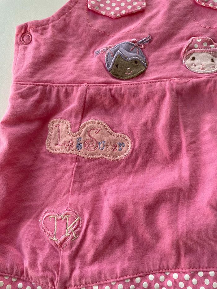 Ensemble tee shirt + barboteuse - photo numéro 5