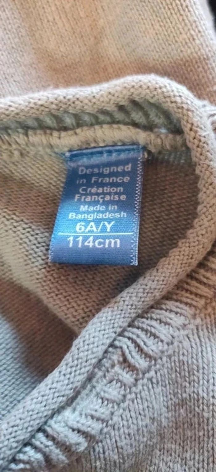 Superbe pull tie and dye Okaïdi 6 ans - photo numéro 5