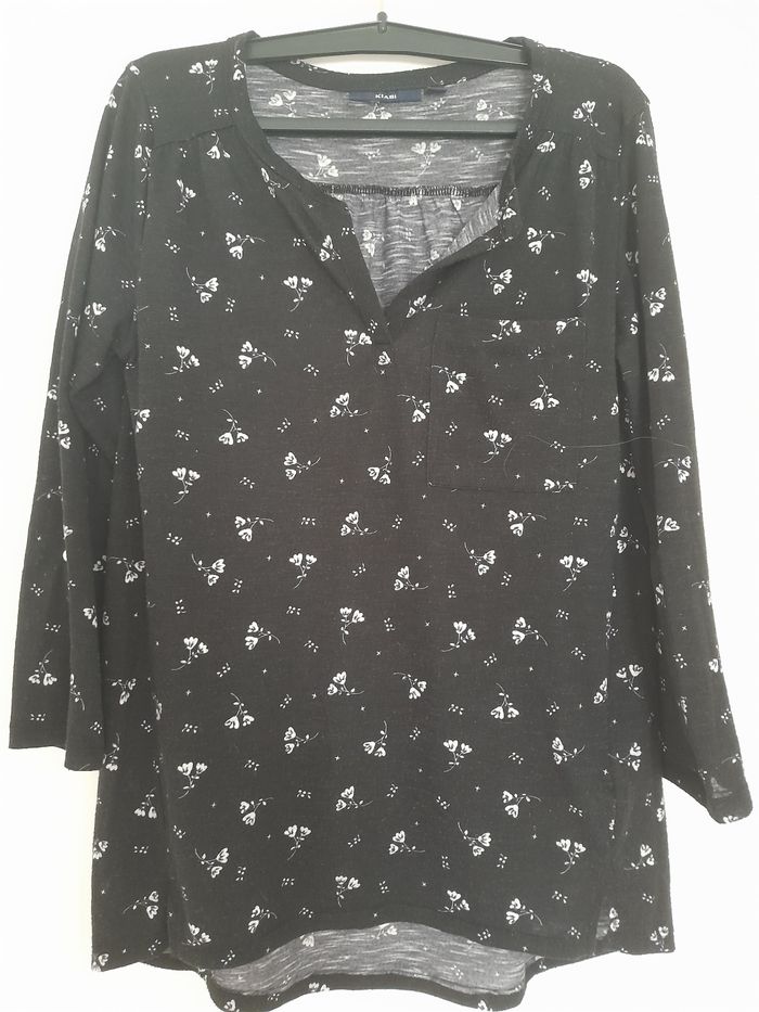 Blouse manches 3/4 taille S Kiabi