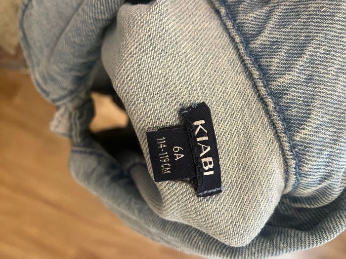 Chemise en jean fille 6 ans - photo numéro 4