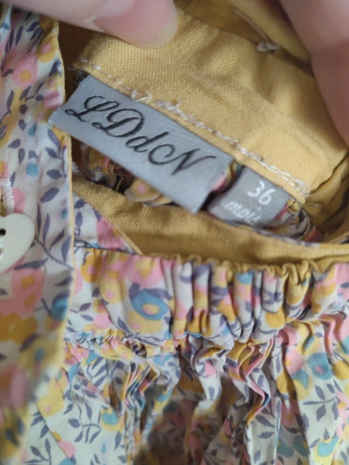 Robe dos nu liberty créatrice LDdn 36 mois - photo numéro 4