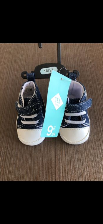Chaussures souple bébé garçon 16/17