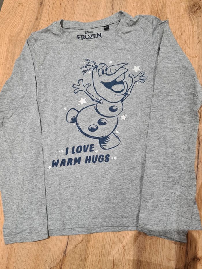 T-shirt manches longues Reine des Neiges