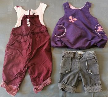 Lot hivers fille 6 mois