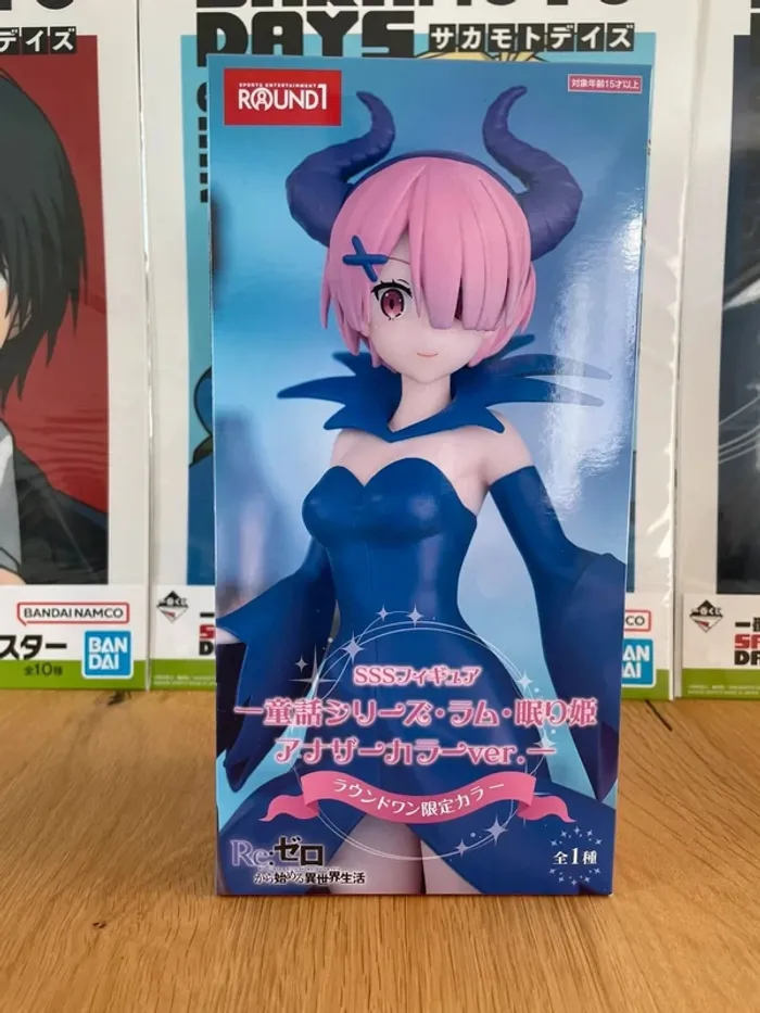 Re:Zero - Figurine Ram SSS Fairy Tale Series Sleeping Beauty Another Color 21,5 cm FuRyu - photo numéro 2