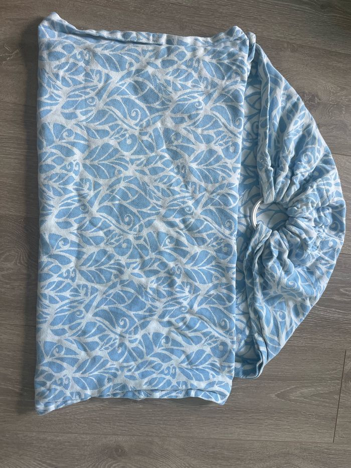 Portage sling ringsling de la marque Solnce cousu par la couturière spécialisée Petitt Lou modèle Dee - photo numéro 3
