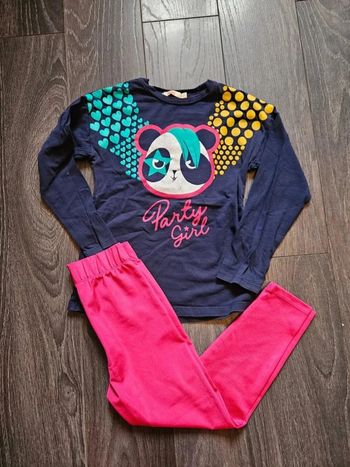 Ensemble Panda Mushi Taille 6 ans 🐼 🩵