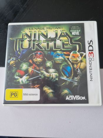 Jeu Nintendo 3ds teenage mutant Ninja turtles