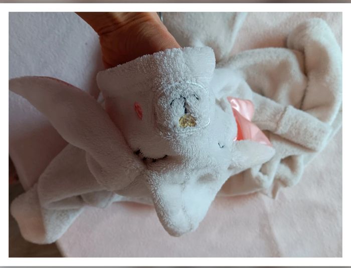 Combinaison pyjama velours lapin 5 ans - photo numéro 4