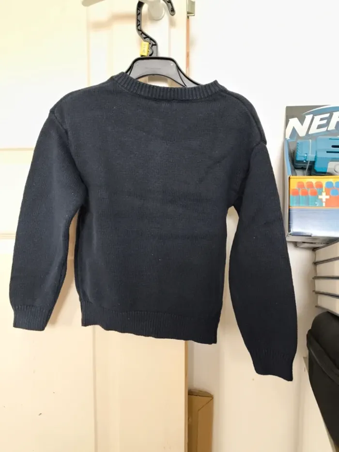 Gilet bleu foncé 4 ans - photo numéro 5