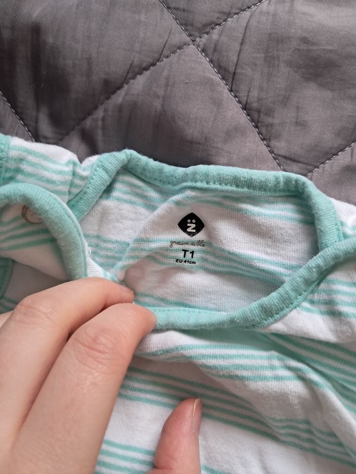 Gigoteuse d'été "Protect our Oceans" - Grain de Blé (Z) - T1/41cm - photo numéro 3