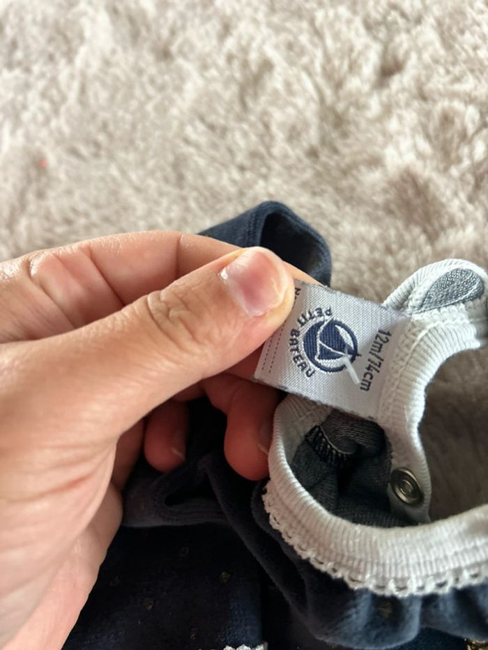 Pyjama petit bateau 12 mois - photo numéro 3