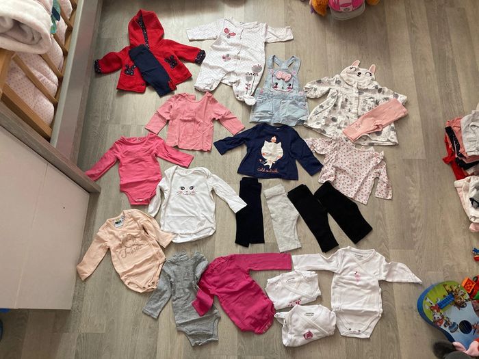 Lot 3 mois fille