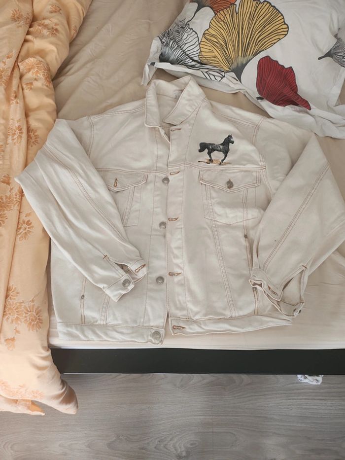 Veste en jeans 100%coton