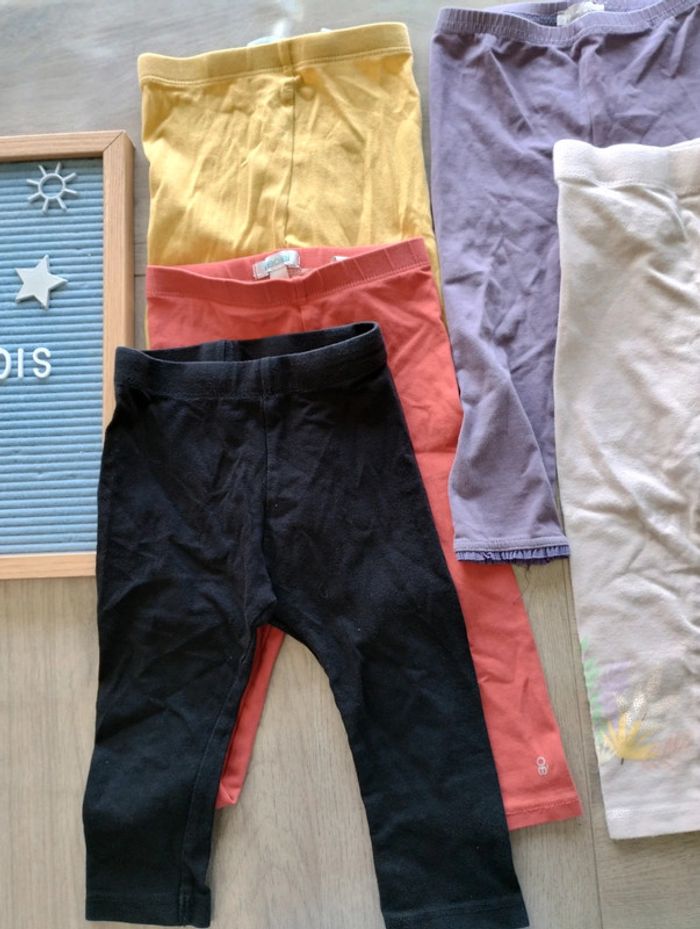 5 leggings 18 mois - photo numéro 2