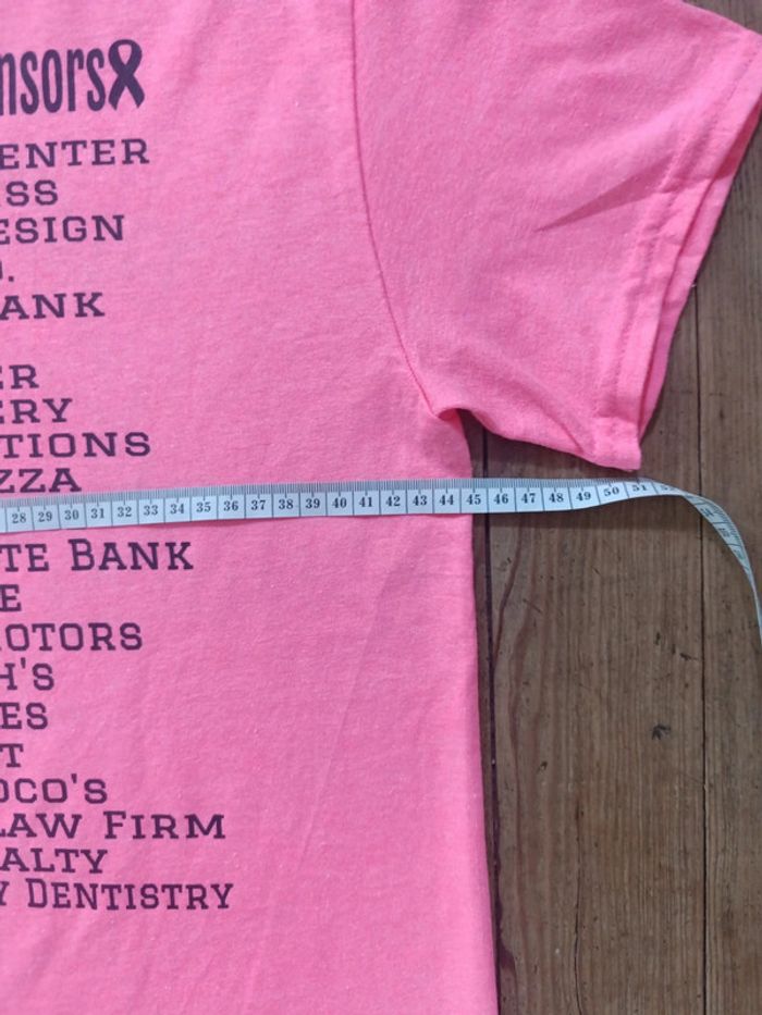 T-shirt manches courtes gilda's club tennis 2019 rose S - photo numéro 8