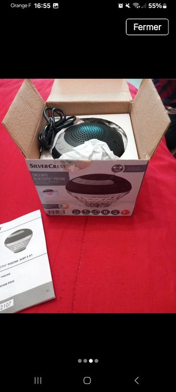 Enceinte waterproof de piscine