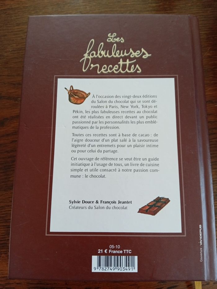 Les fabuleuses recettes du salon du chocolat - photo numéro 2