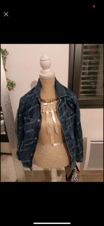 Veste en jean tendance