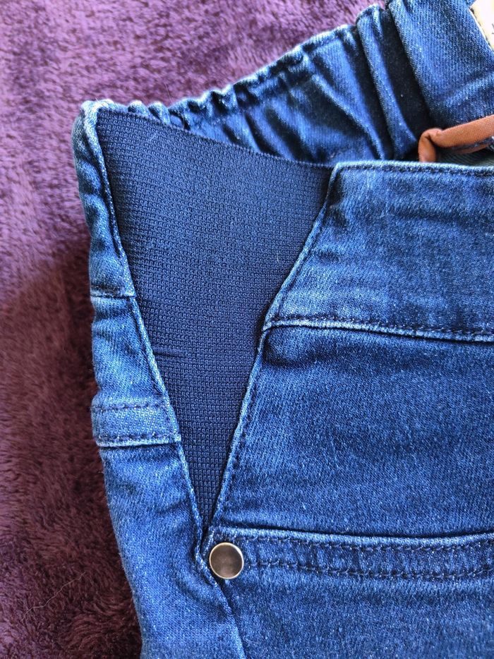Jeans slim bleu brut maternité neuf Joli Bumb XXS - photo numéro 6