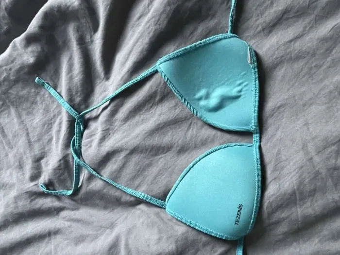Ensemble de maillot de bain bikini bleu Tezenis XXS 32 - photo numéro 4