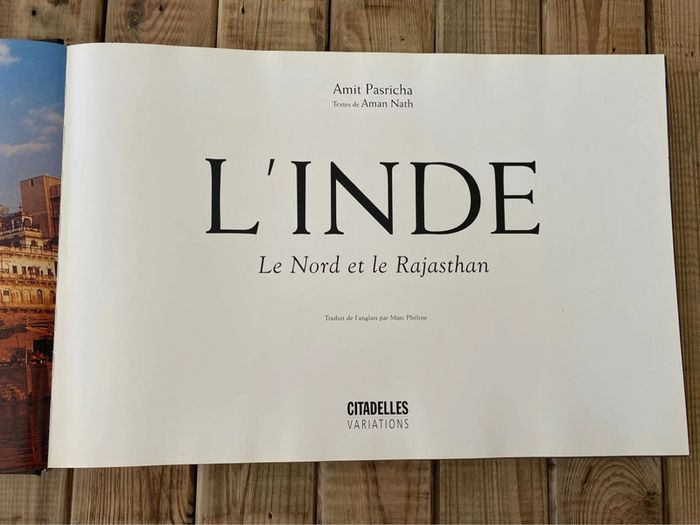 livre l’Inde le nord et le rajasthan