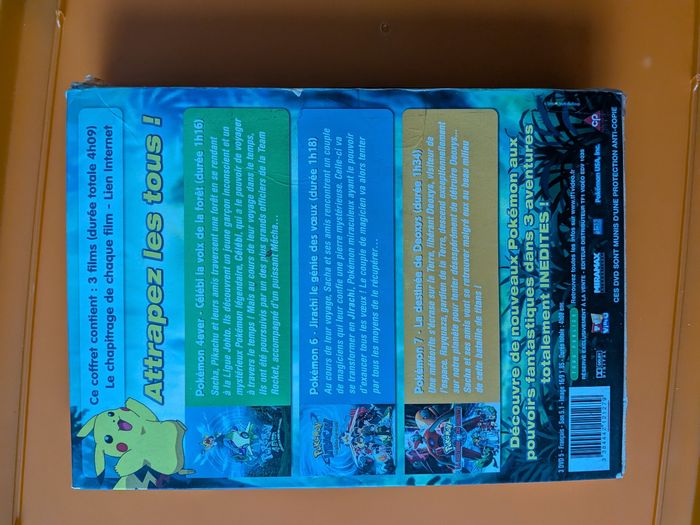 3 DVD pokemon : Les aventures des pokémon - photo numéro 2